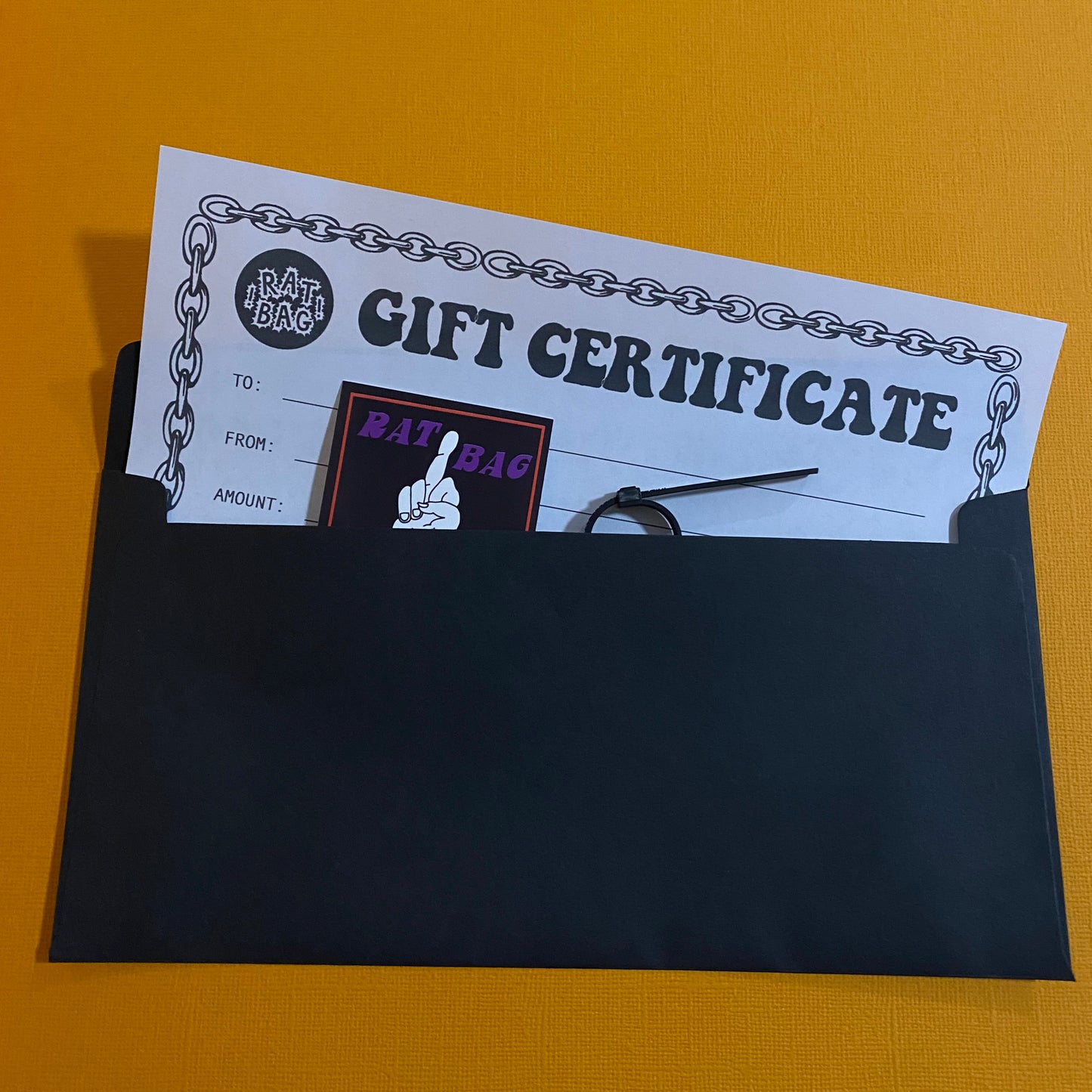 RatBag Certificate